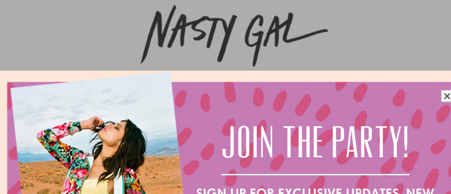 NastyGal Website