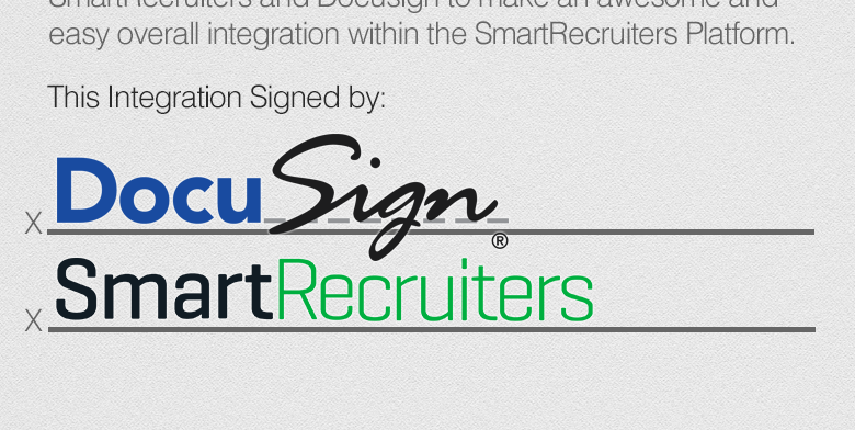 Docusign and SmartRecruiters Integration