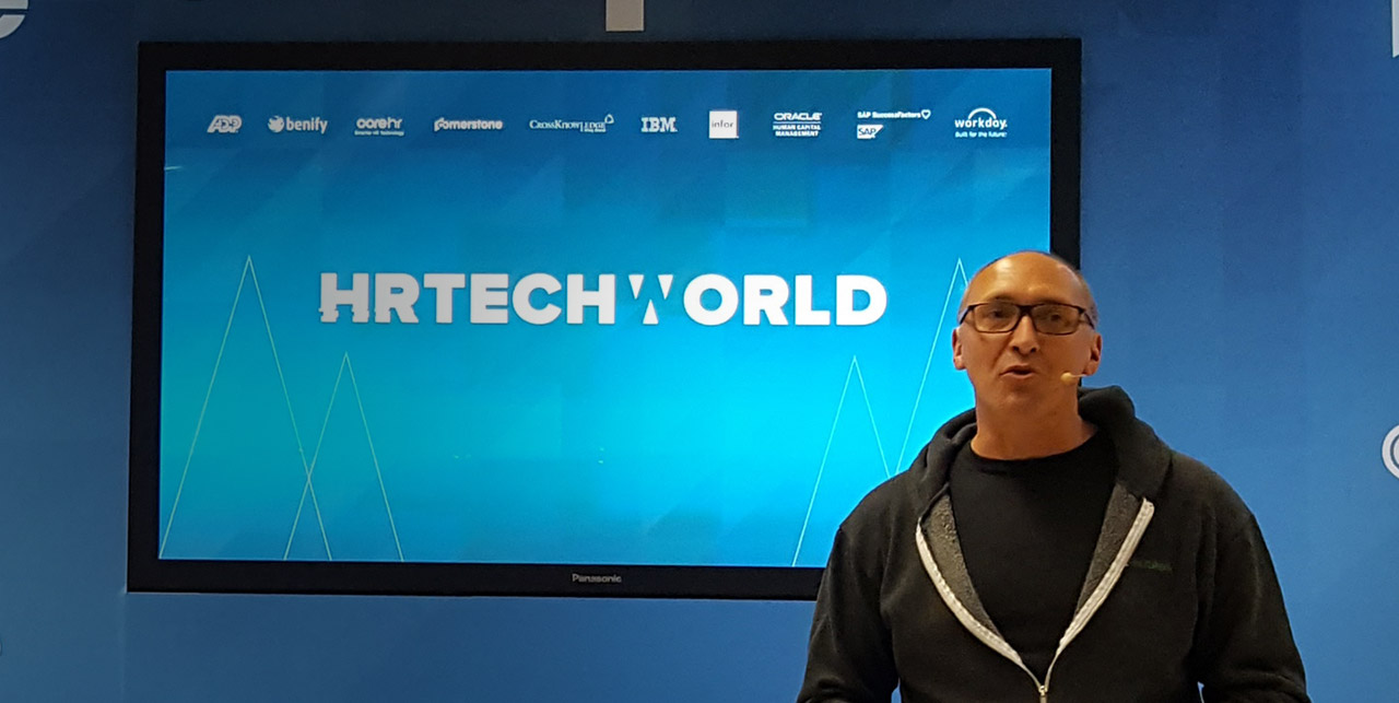 Jerome at HR Tech World London