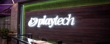 Office with Playtech logo