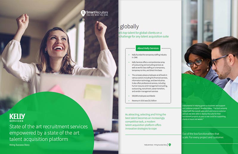Kelly Services - Recruiting Software Customer Case Study