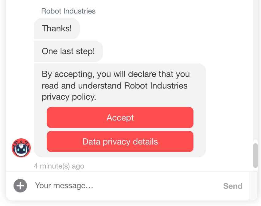 Support for consolidated and segregated consent models within SmartPal