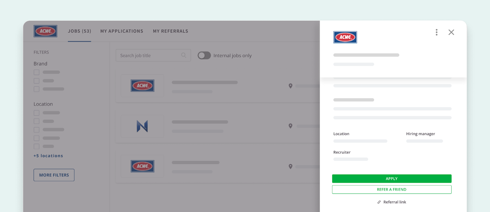 Streamlined ux increases referrals made from employee portal